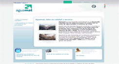 Desktop Screenshot of aguamat.com